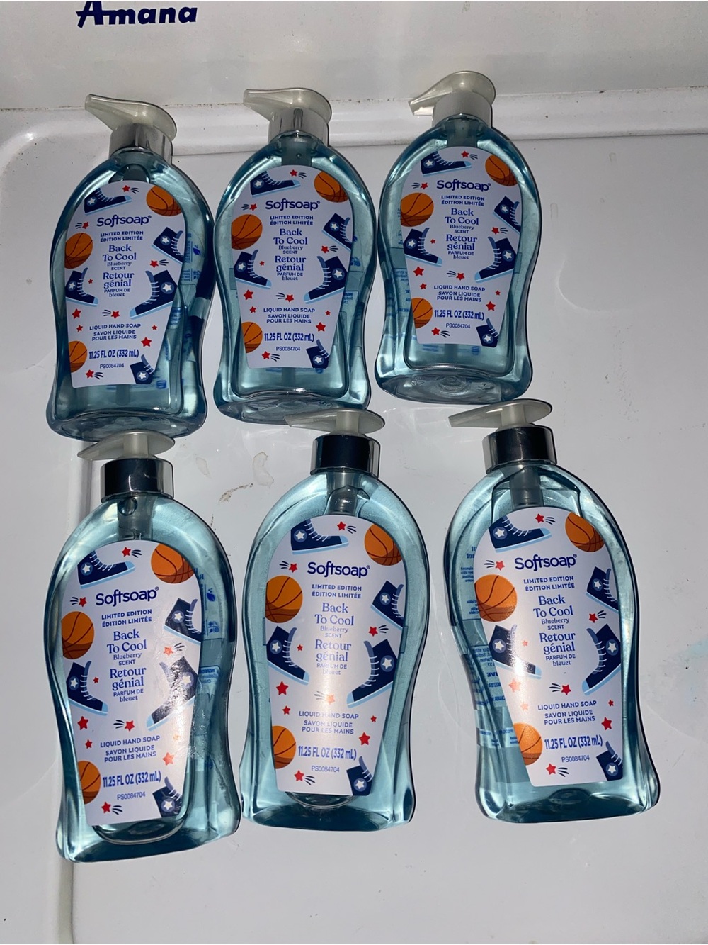 Soft soap back to cool limited edition blueberry liquid soap 11.25 oz 6Pk